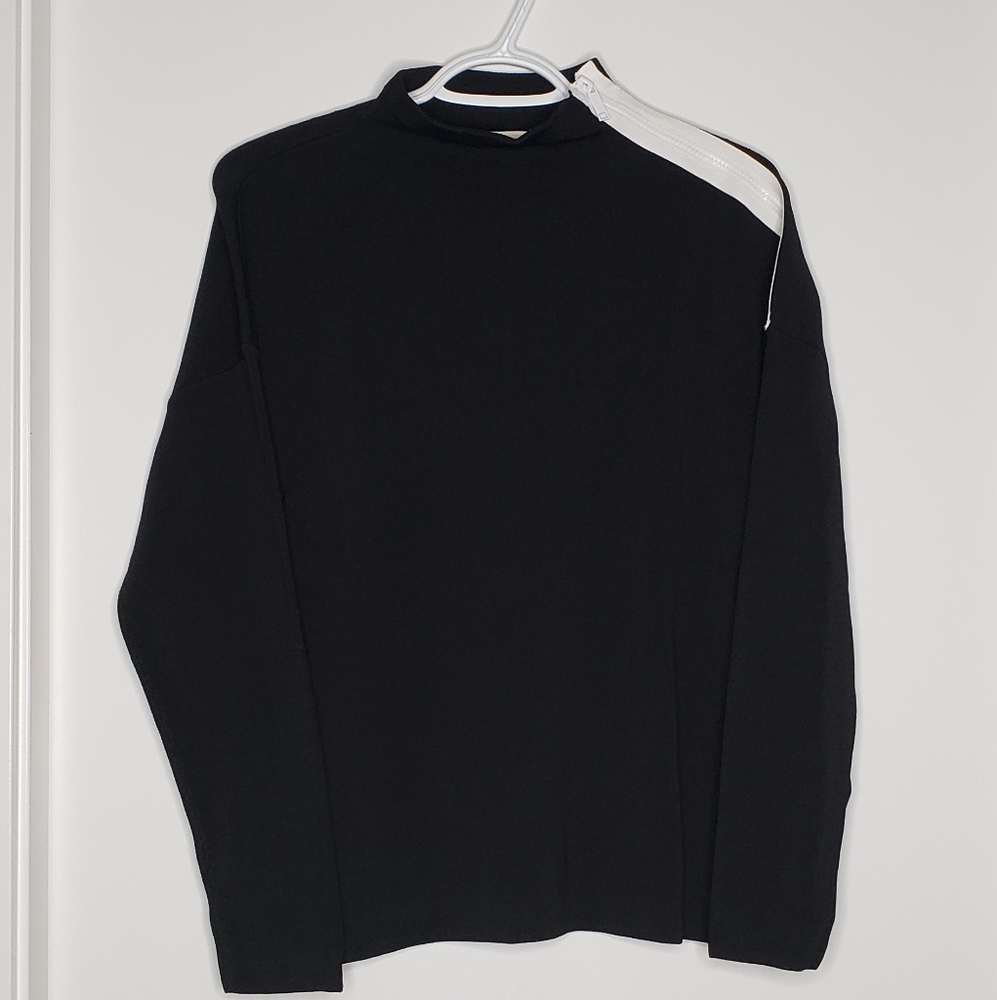 Michael Kors Sweatshirt With Shoulder Zipper